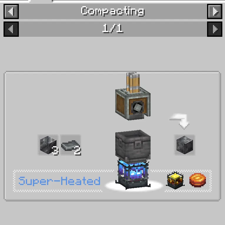 Steel Armor Blocks Recipes: TFMG