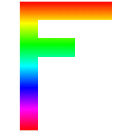 Rainbow Font
