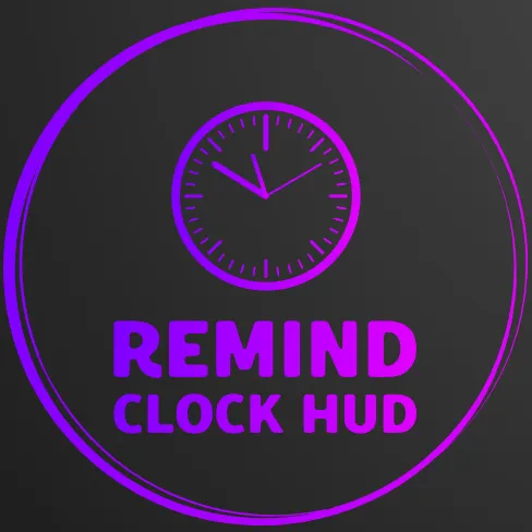 Remind Clock HUD