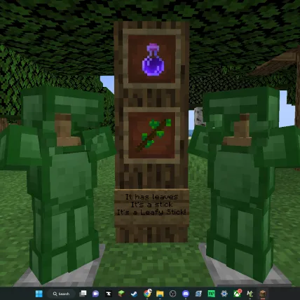 Leafy Stick