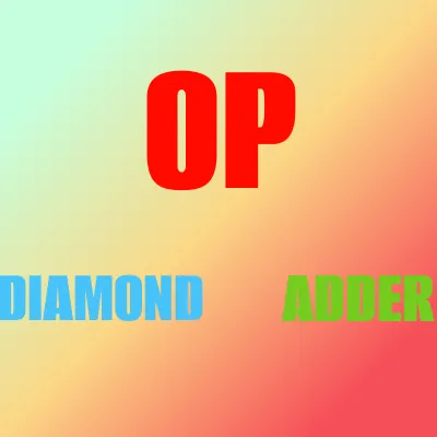 OP Diamond Adder