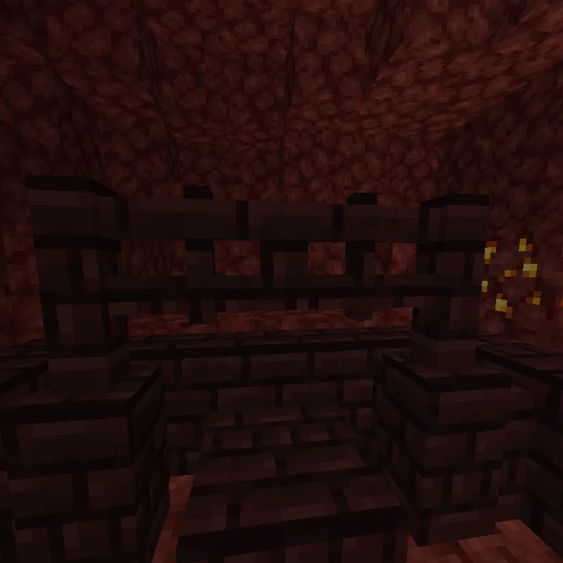 The Nether Brick Fence Gate's Rising