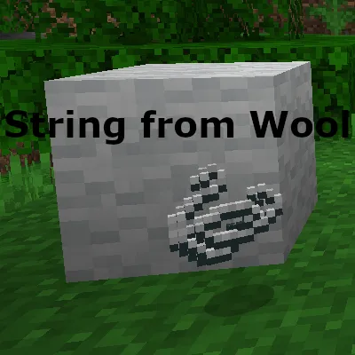 String from Wool Recipe