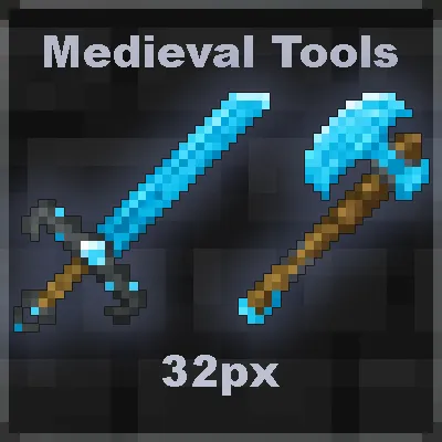 Medieval Tools Pack 32px