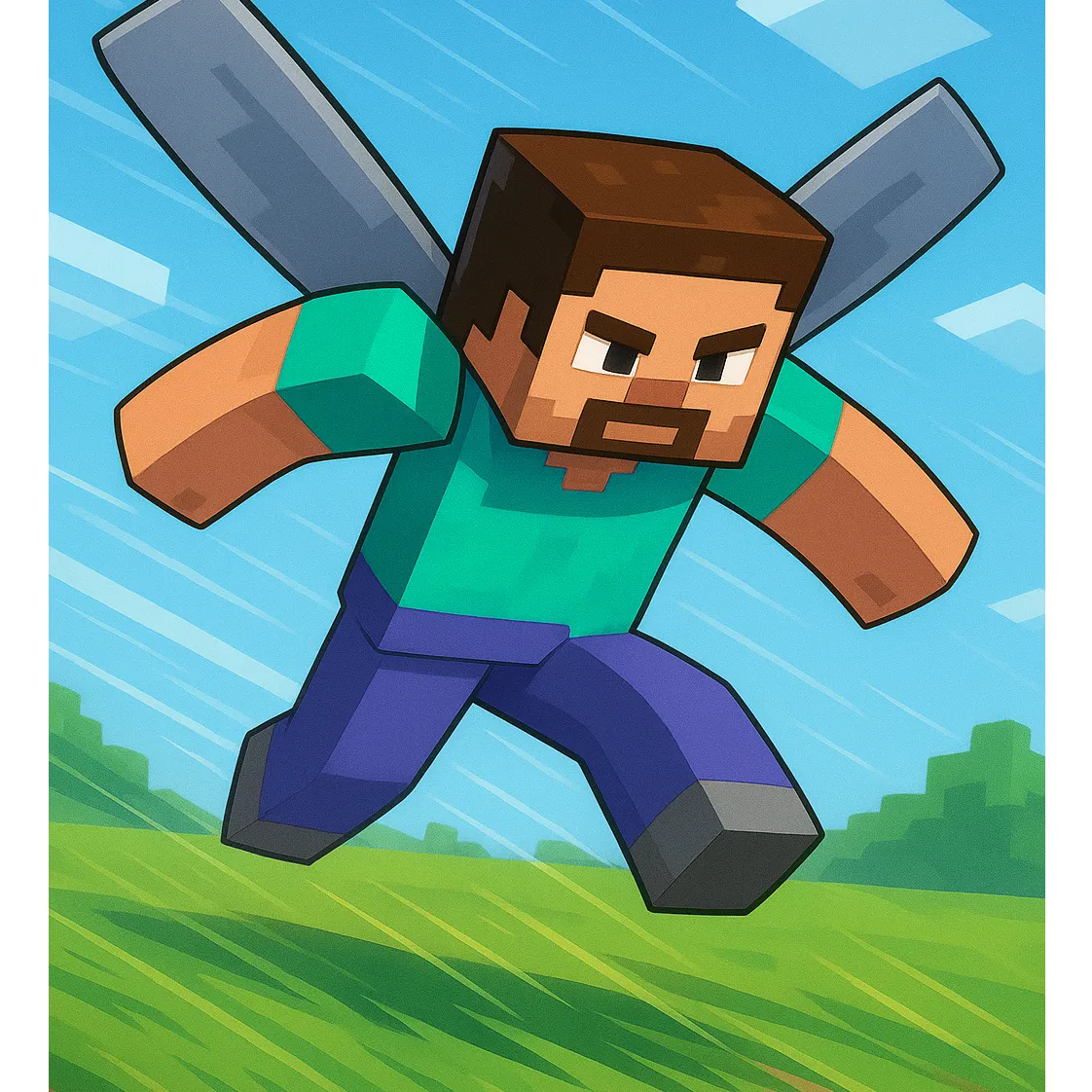 Elytra sprint