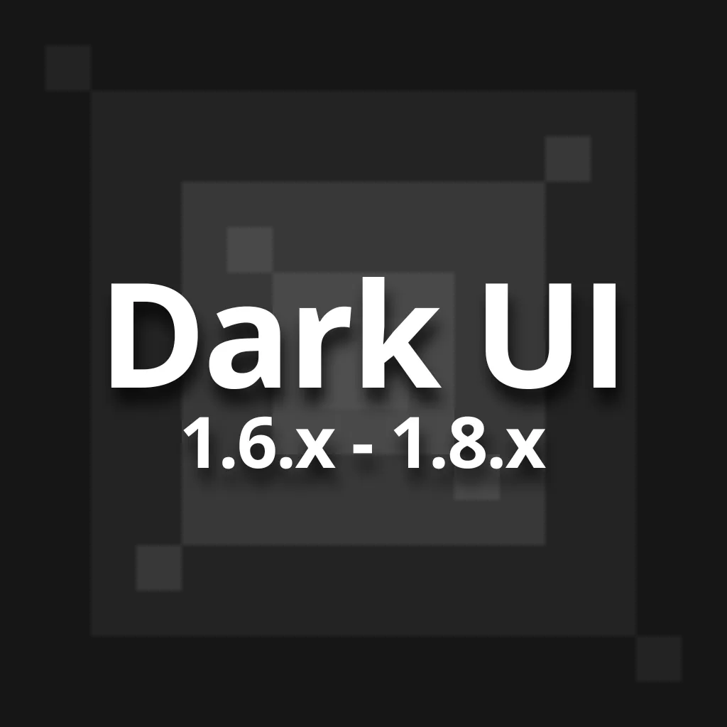Dark UI (Mod Support)