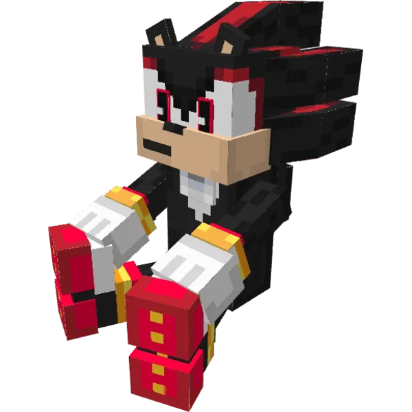 Totem of undying but its Shadow The hedgehog