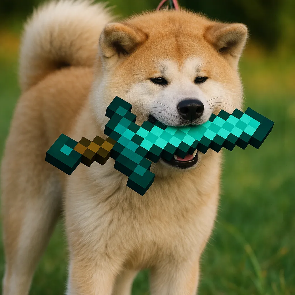 WolfSwordMod - Wolf equips Swords and Spins!