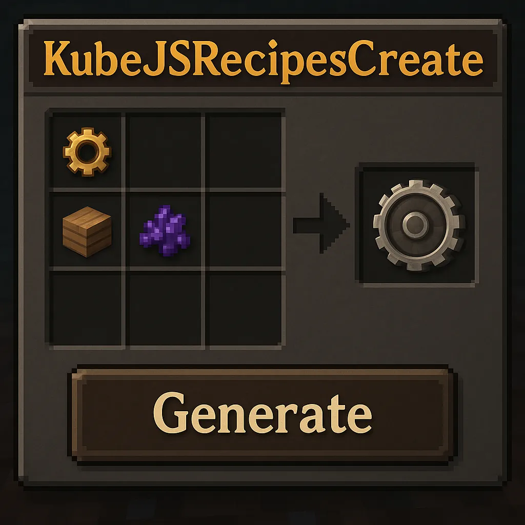 Kubejs Recipes Create