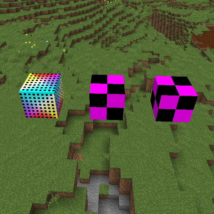 Missing Texture, Missing Model and Debug
