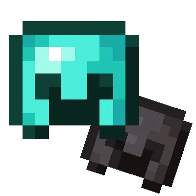Netherite looking helmets.
