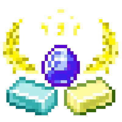 Each biome has its own ore