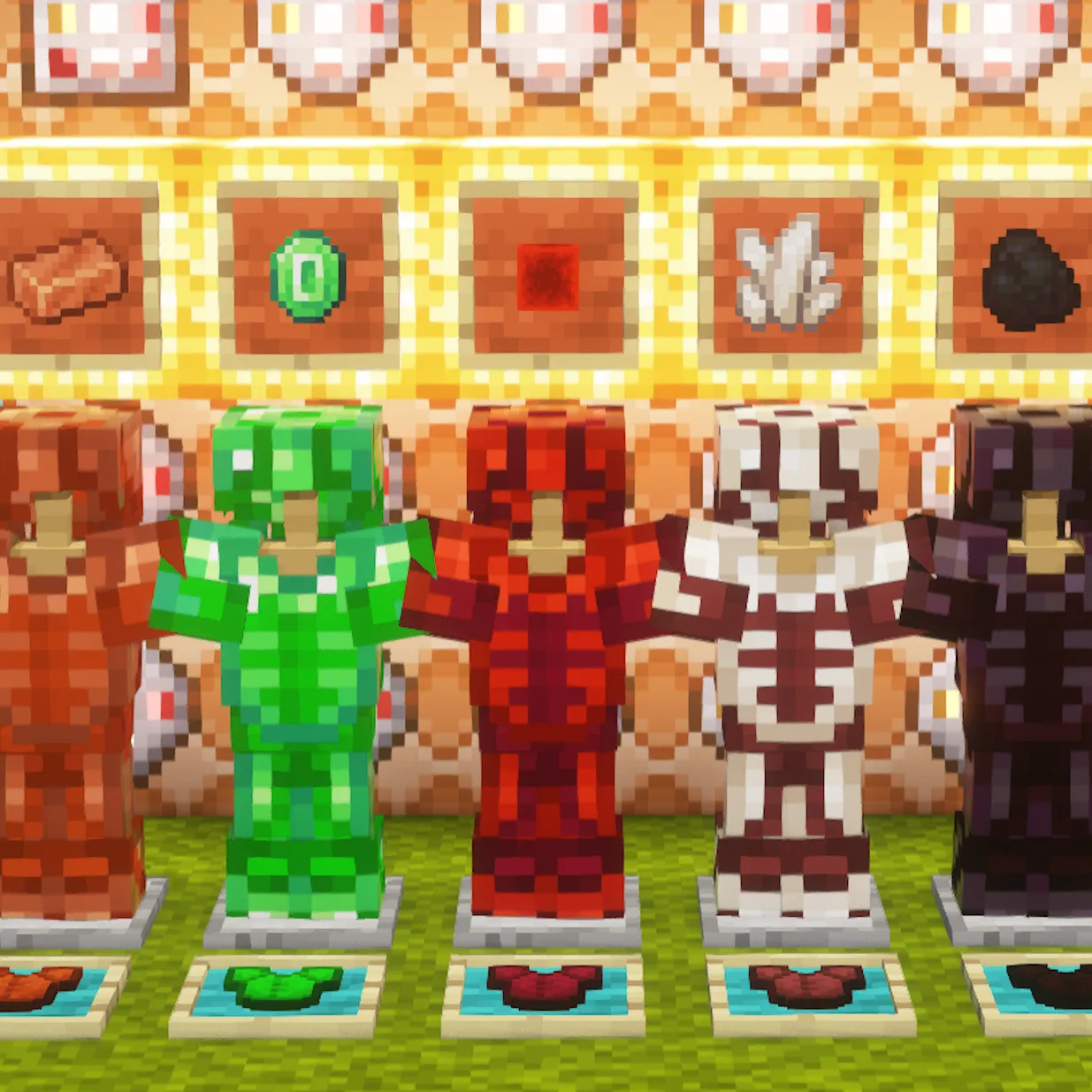 More armor and tools