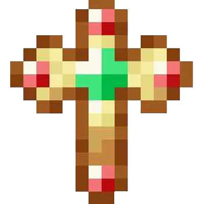 Cross totem of god