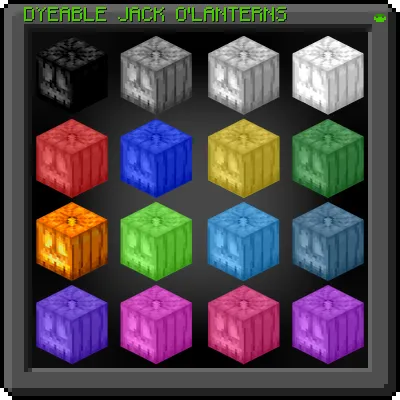 L's Dyeable Jack o'Lanterns