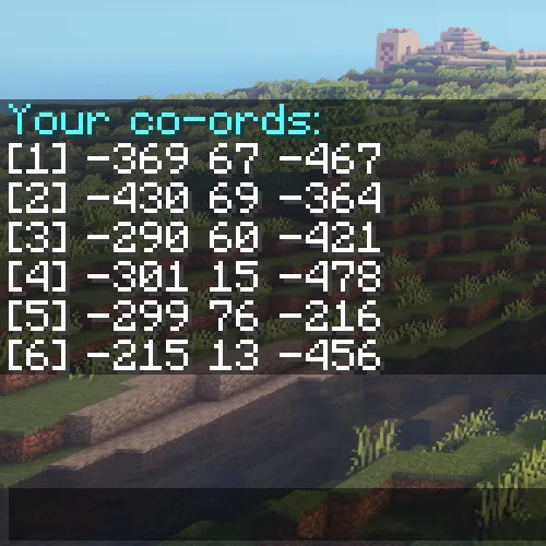 Simple Co-ords