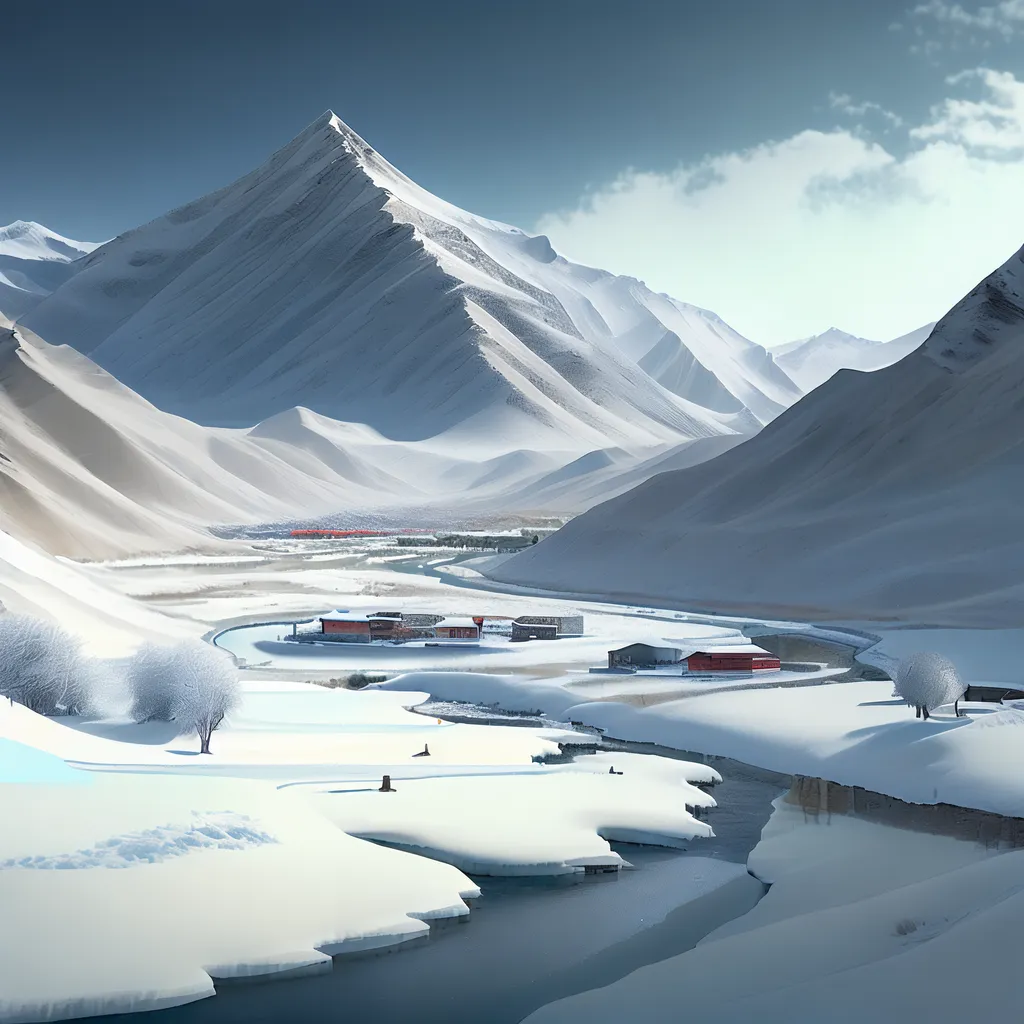 AfghanistanLandscapeStyleWinterPaintings