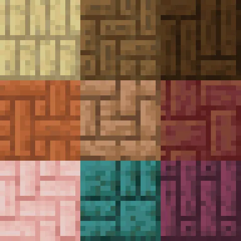 Unique Plank Textures
