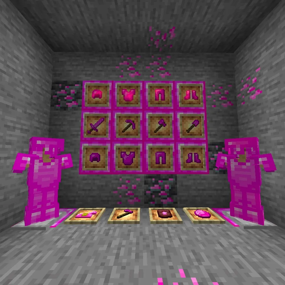 Pink Diamonds Texture Pack