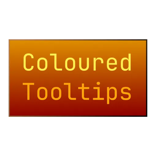 Modern Coloured Tooltips