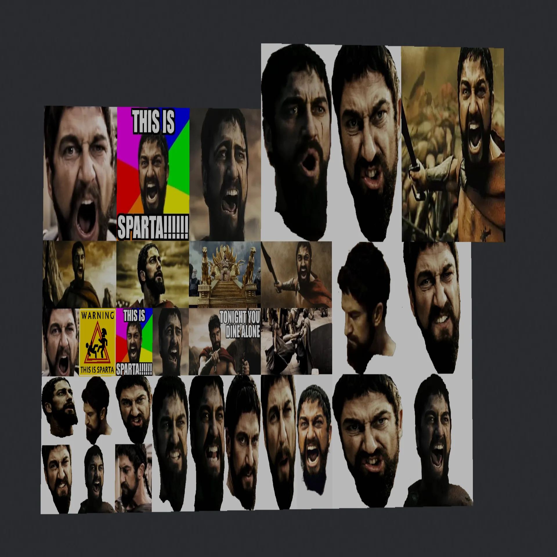 Nebulus Sparta Meme Paintings