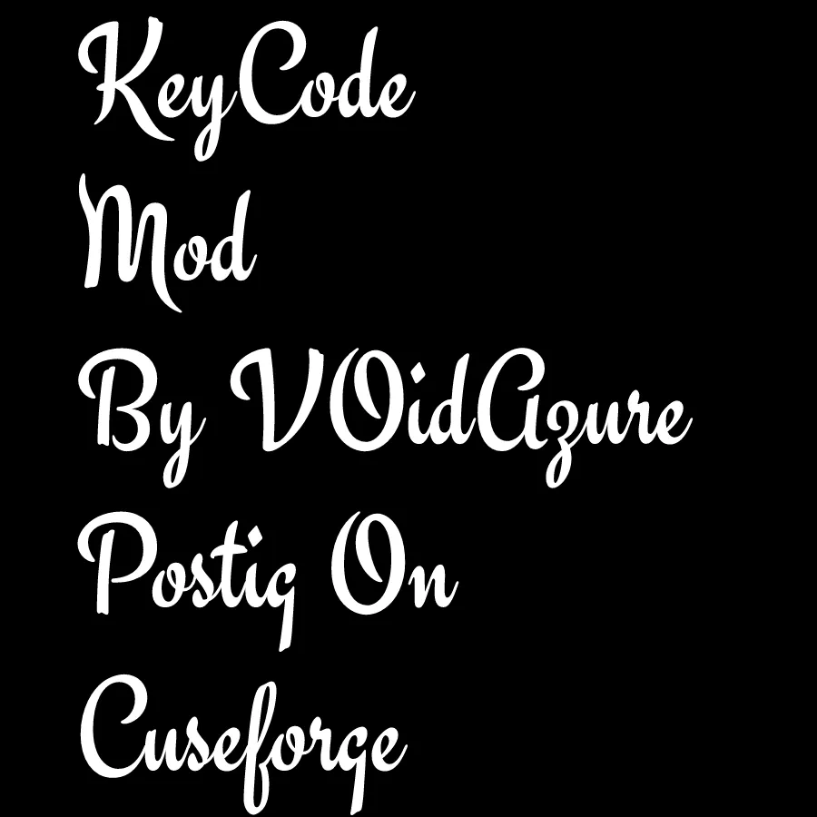 KeyCode (Forge)
