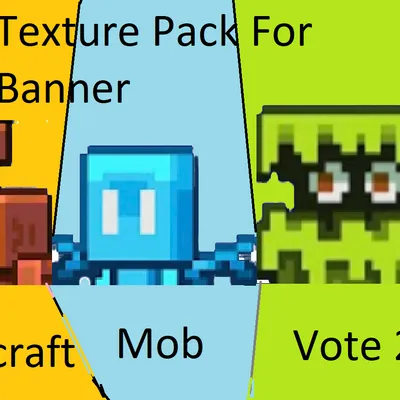Mob Vote 2021 Banners! - текстуры для Майнкрафт - Зона Крафта