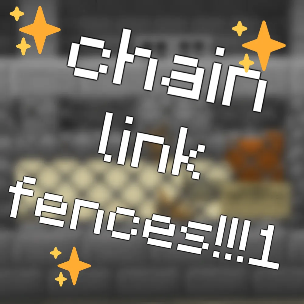 ✨chain link fences✨