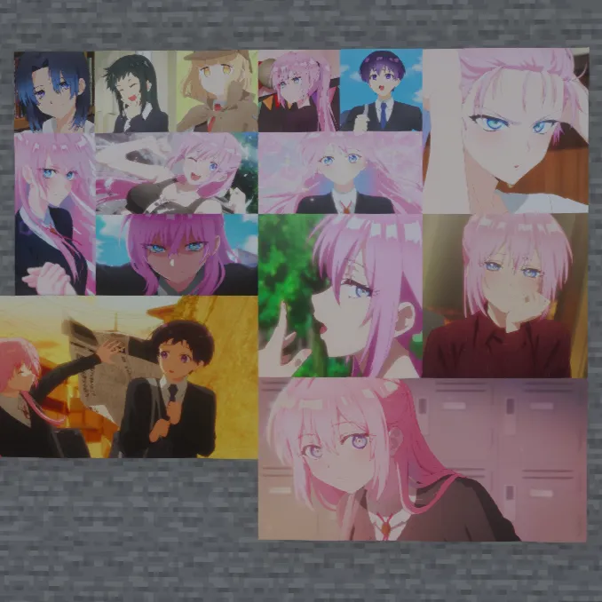 Shikimori’s Not Just a Cutie Paintings