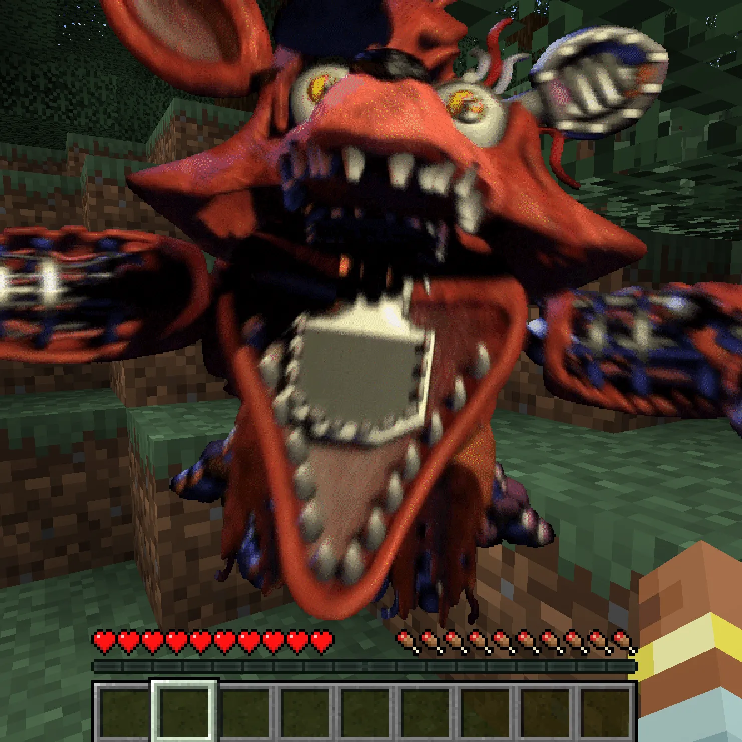 Withered Foxy Jumpscare