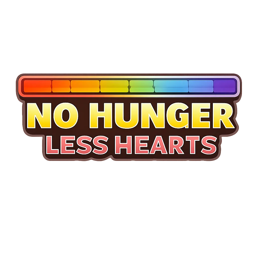 No Hunger • Less Hearts (Fabric)