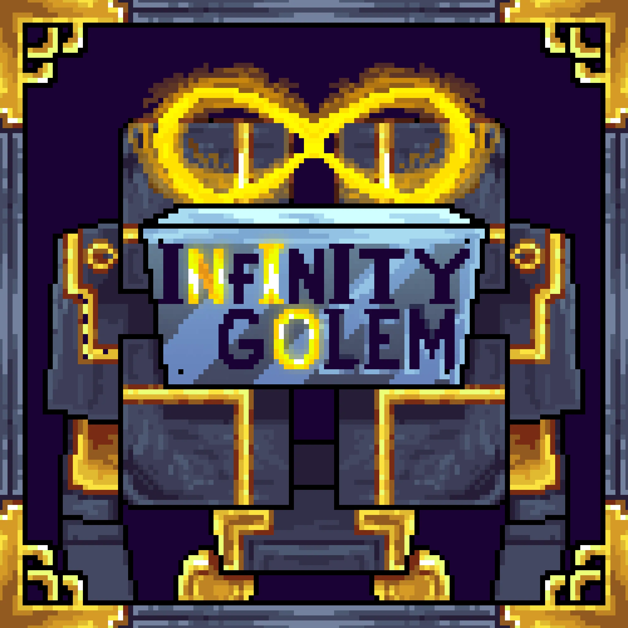 Infinity Golem Boss Fight