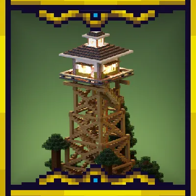 Mountain Watchtower | Simple Starters | A Firewatch inspired survival house deep in a wild forest |