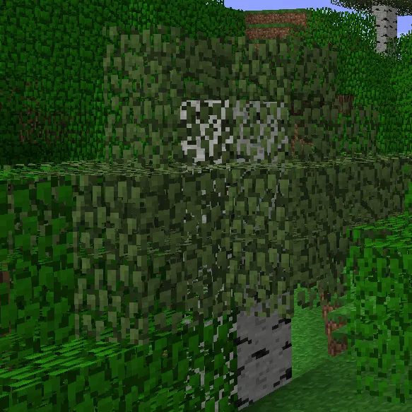 No AO Tree Trunks