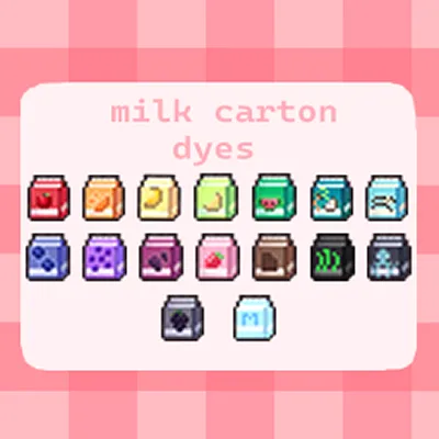 Milk Carton Dyes