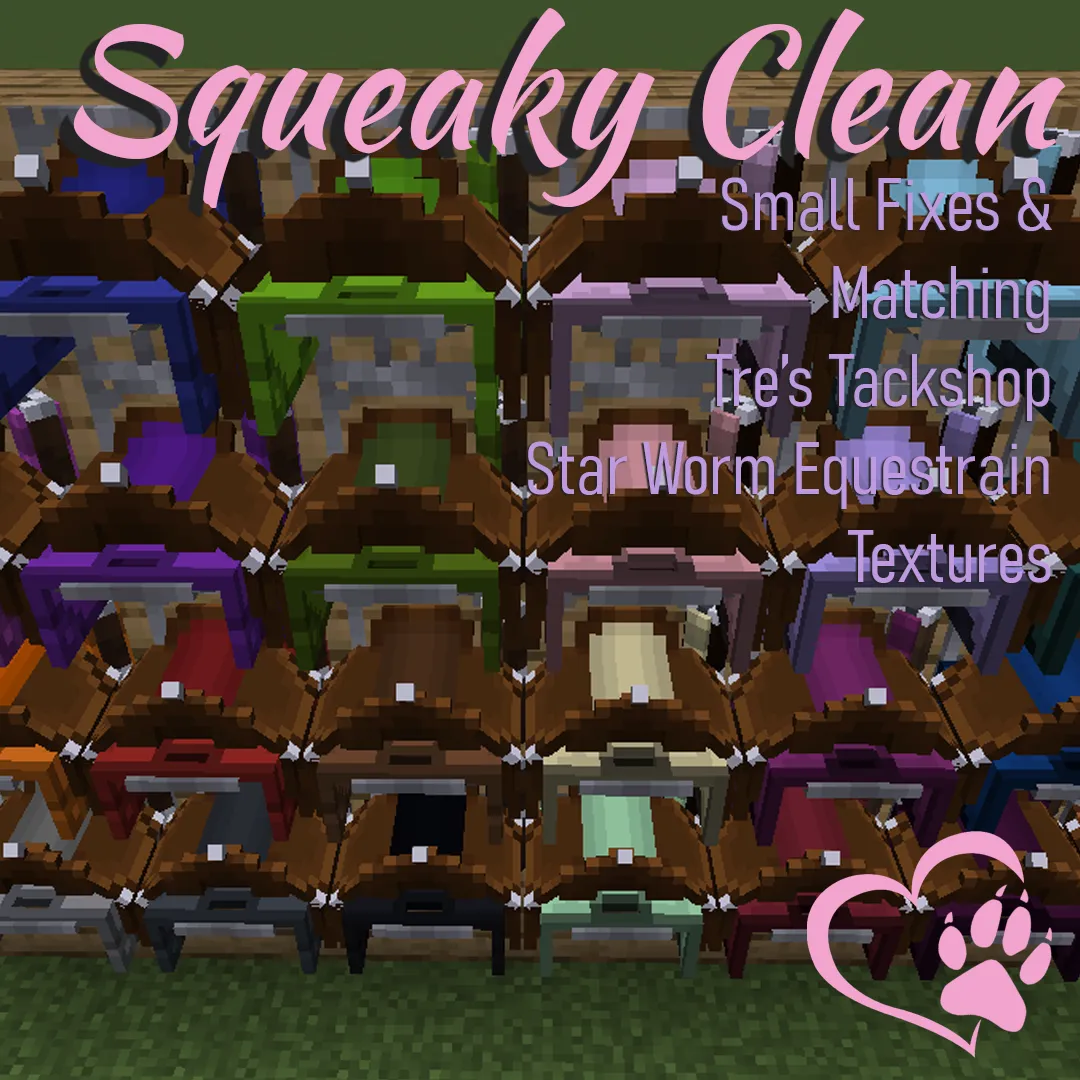 Squeaky Clean: Tack Textures