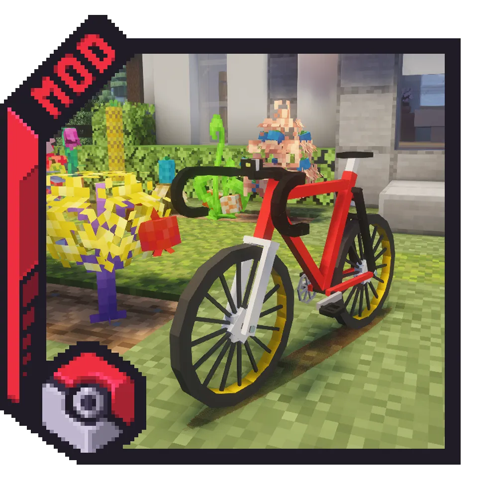PokeBike [Cobblemon & Pixelmon Addon]