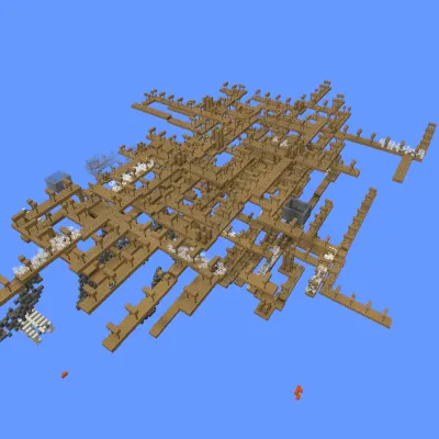 Sky Structures: Sky block world generator