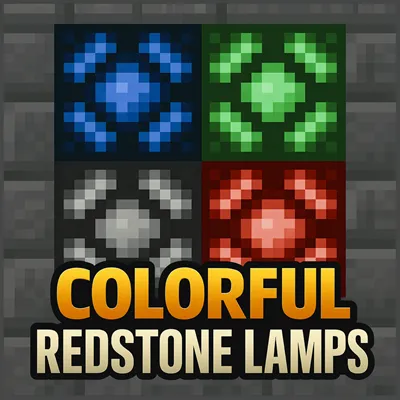 Colorful Redstone Lamps