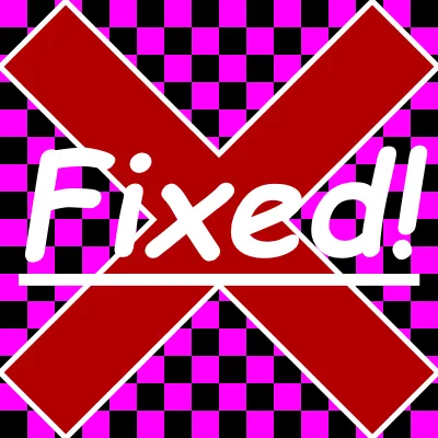 Missing Texture Fix