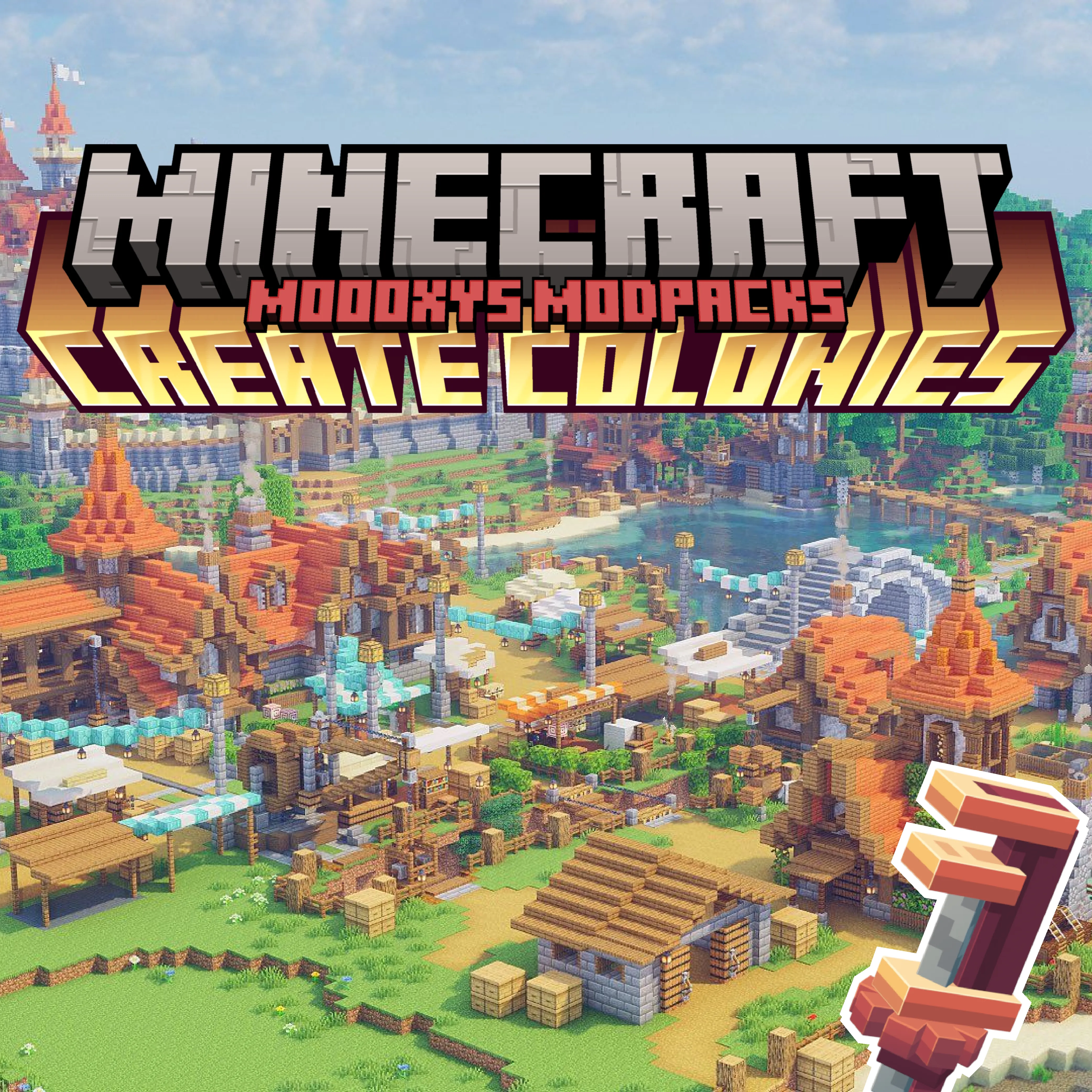 Create Mod Colony Moooxy´s Create Colonies - модпак для Майнкрафт - Зона Крафта