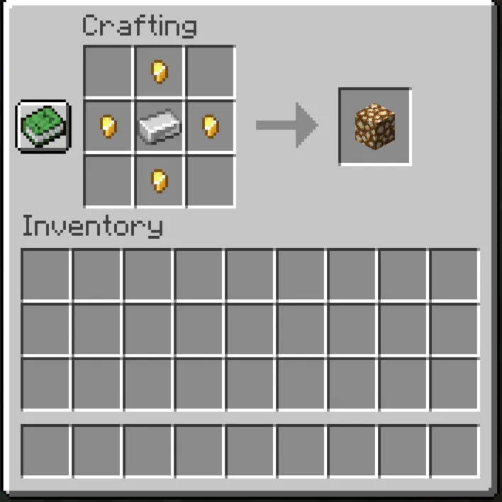 Easy glowstone recipe