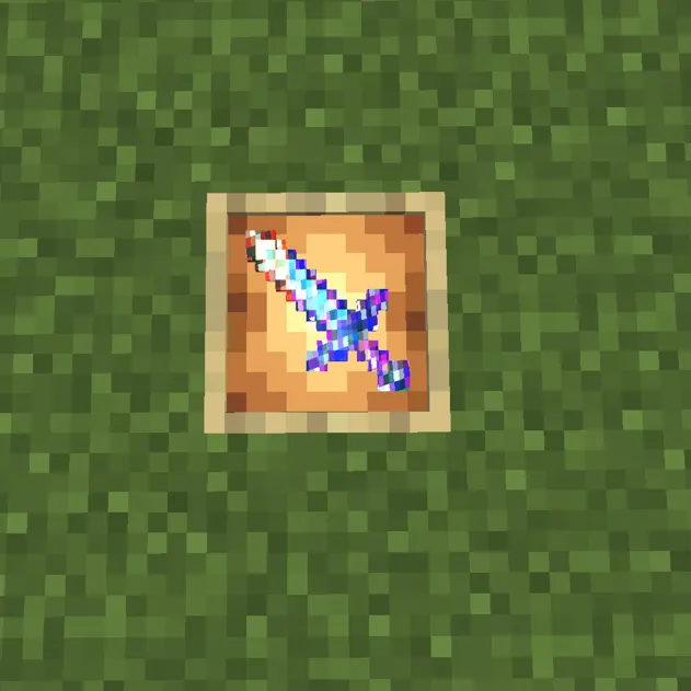 cool rainbow enchantment glint