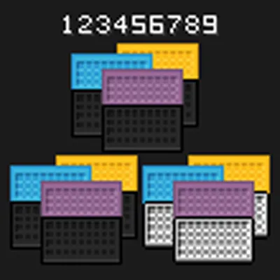 Dark Shulker Box GUIs + Numbered Hotbar