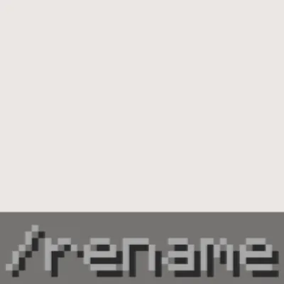 Minecraft Item Rename Command Java /rename command - для Майнкрафт - Зона Крафта