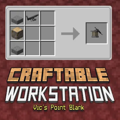 Vic's Point Blank Craftable Arms Dealer Workstation