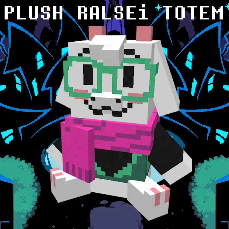 plush ralsei totem