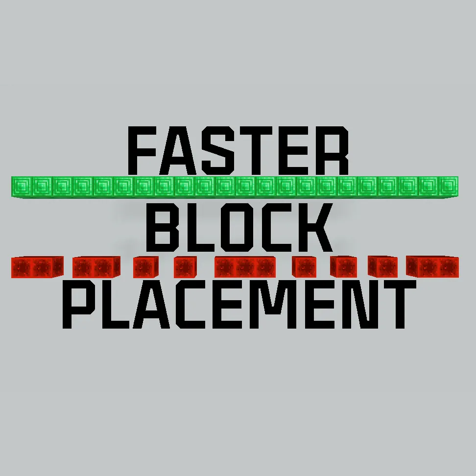 Faster Block Placement