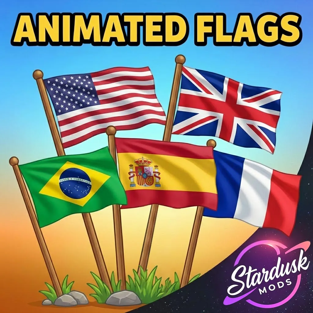 Animated Flags
