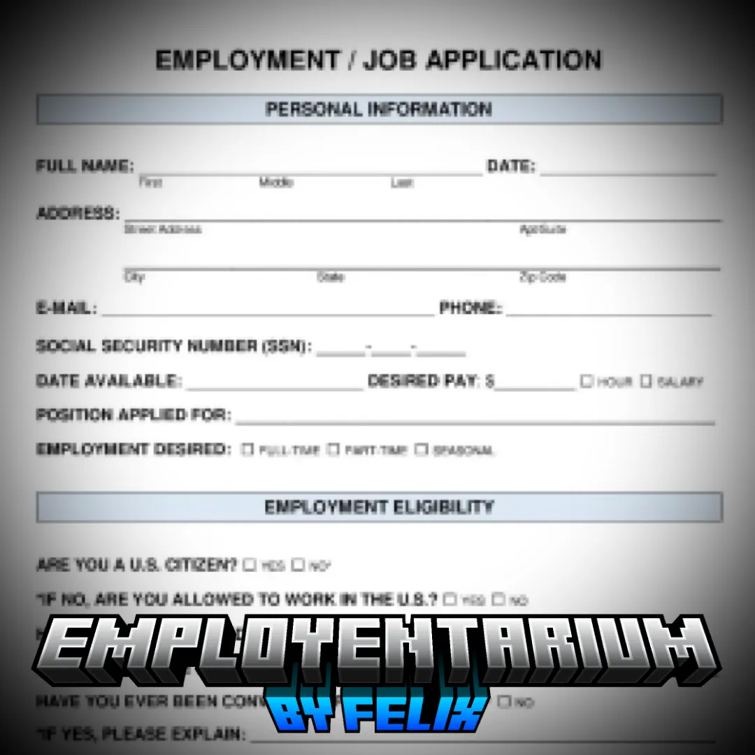 Employmentarium - The Job Application